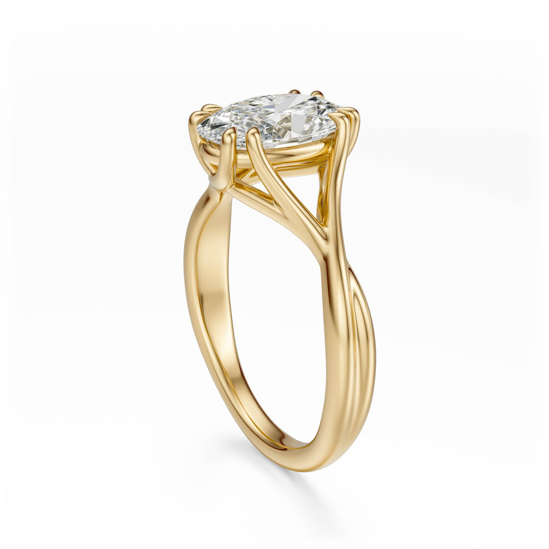 The Entwine Ring | Oval - Lavender Creek Gems 