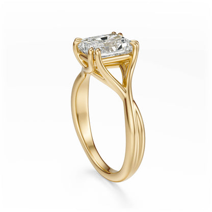 The Entwine Ring | Radiant - Lavender Creek Gems 