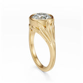 The Nightbloom Ring | Round | Setting Only - Lavender Creek Gems 