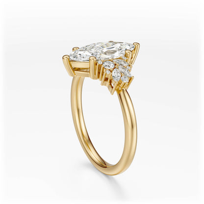 The Rosalie Ring | Marquise | Setting Only