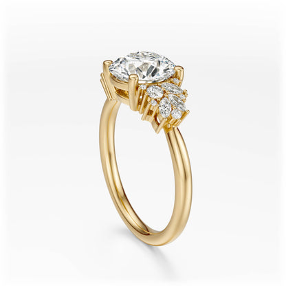 The Rosalie Ring | Round | Setting Only