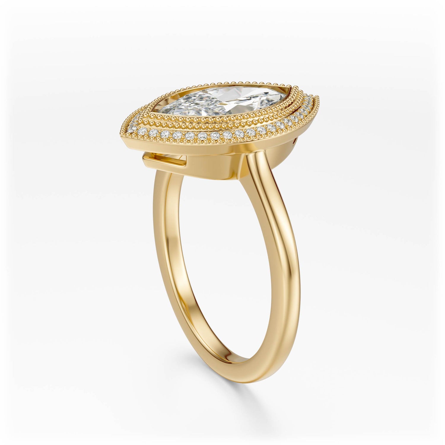 The Satine Ring | Marquise