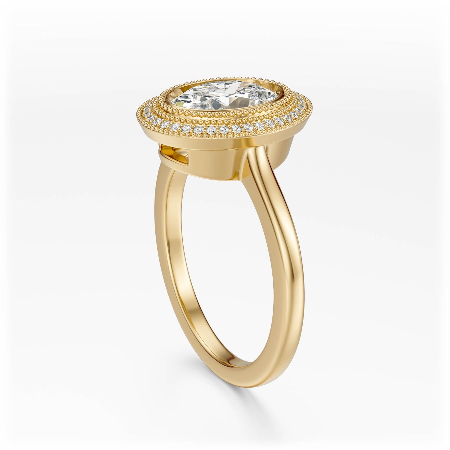 The Satine Ring | Oval | Setting Only