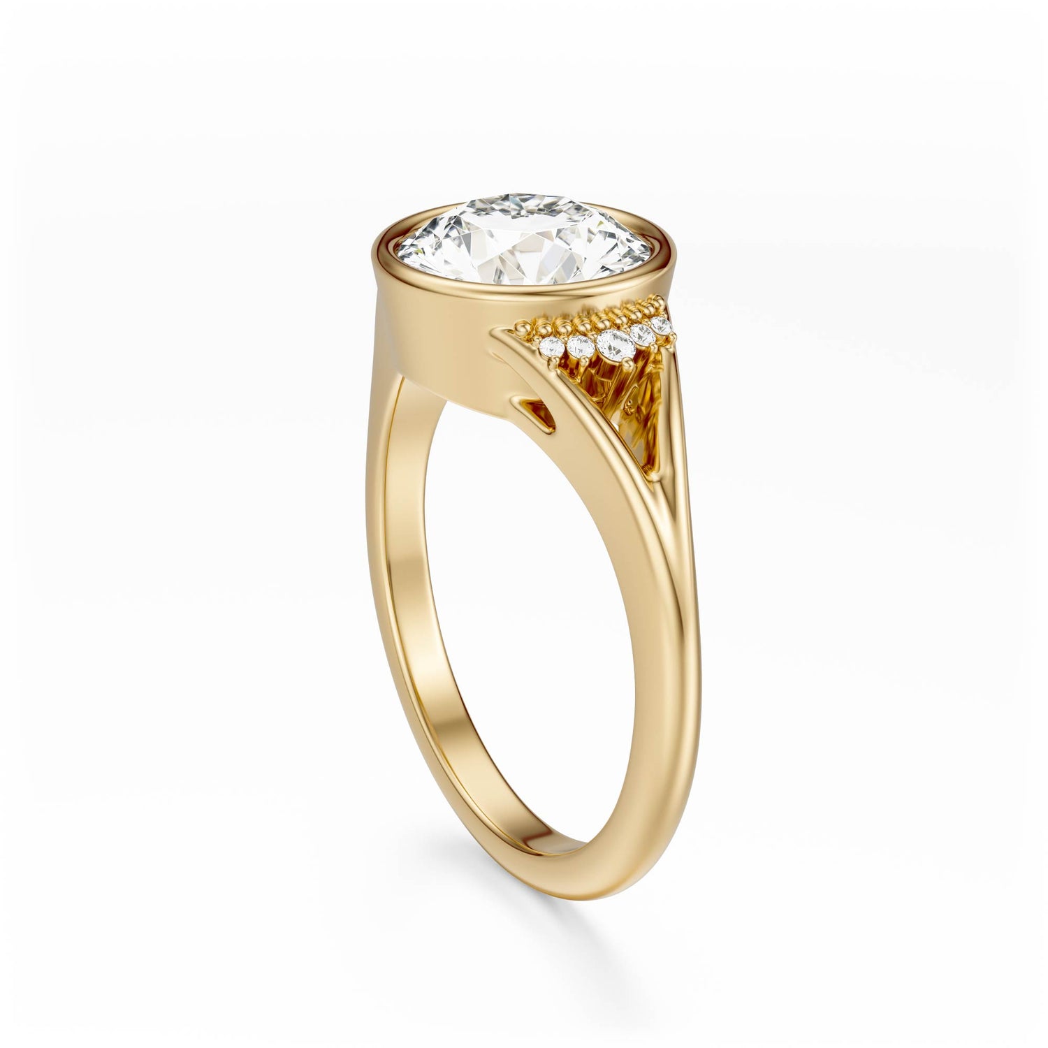 The Bezel Serendipity Ring | Round