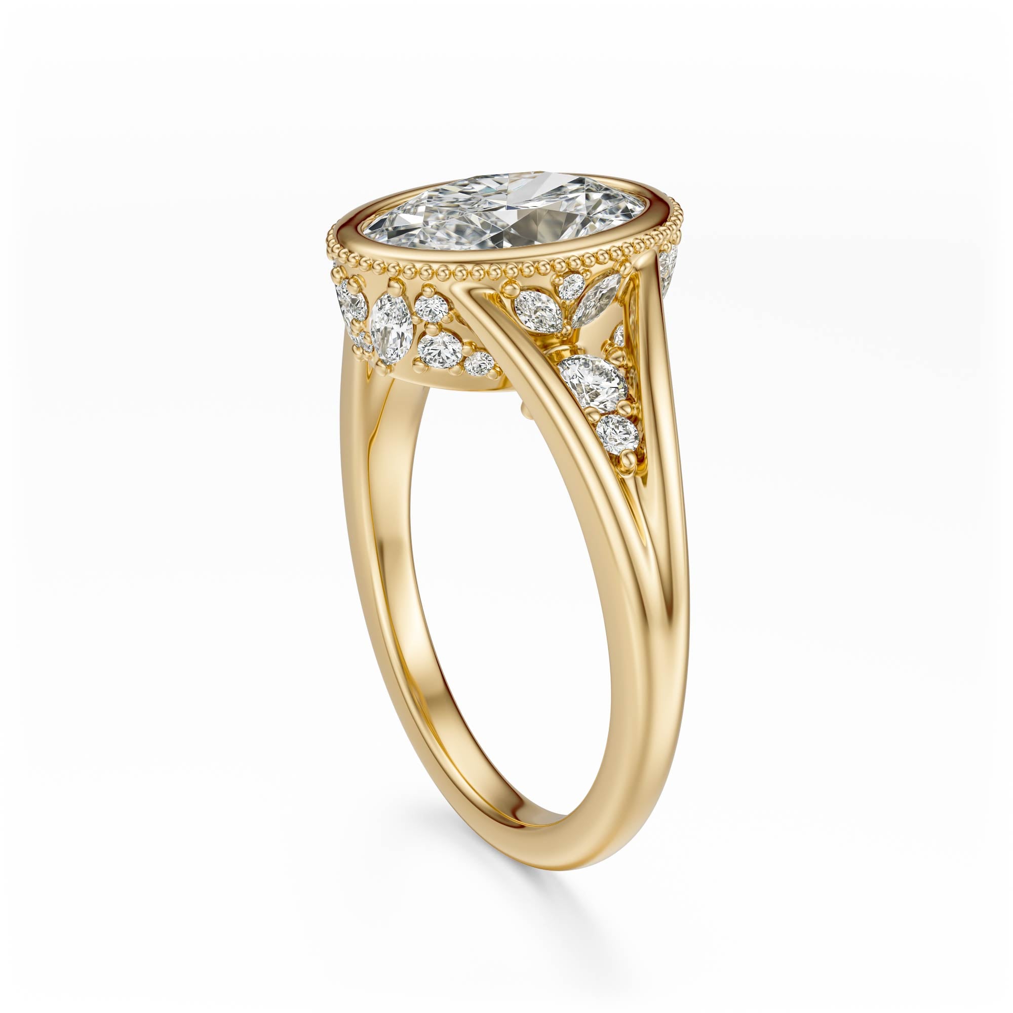 The Sitara Ring | Oval - Lavender Creek Gems 