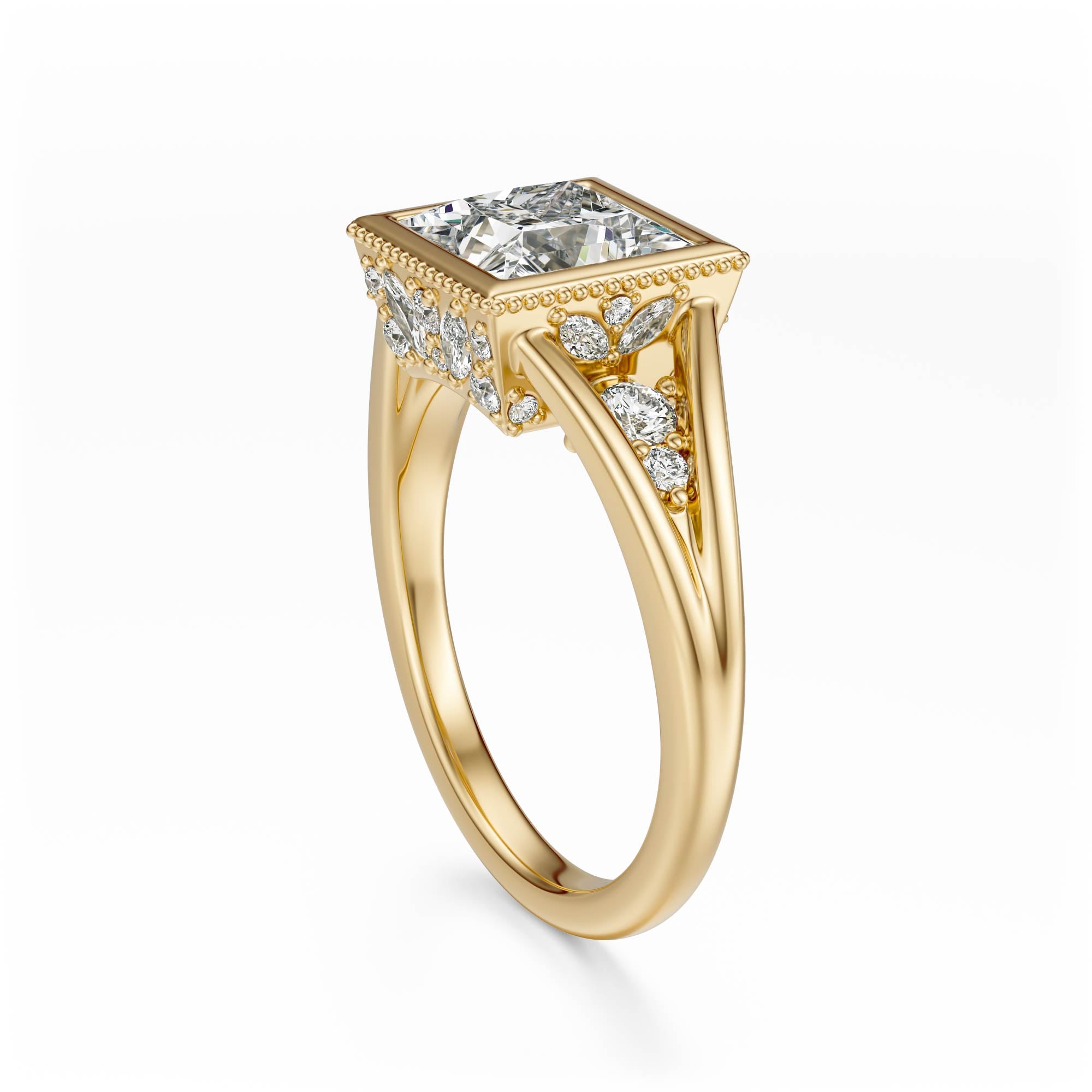 The Sitara Ring | Princess - Lavender Creek Gems 