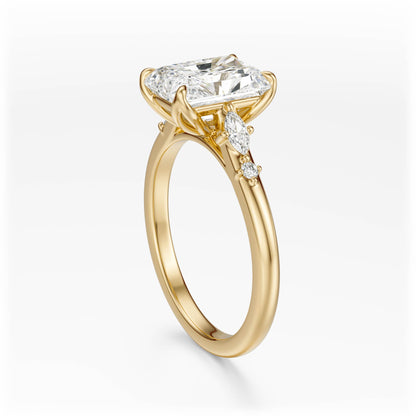 The Skye Ring | Radiant - Lavender Creek Gems 