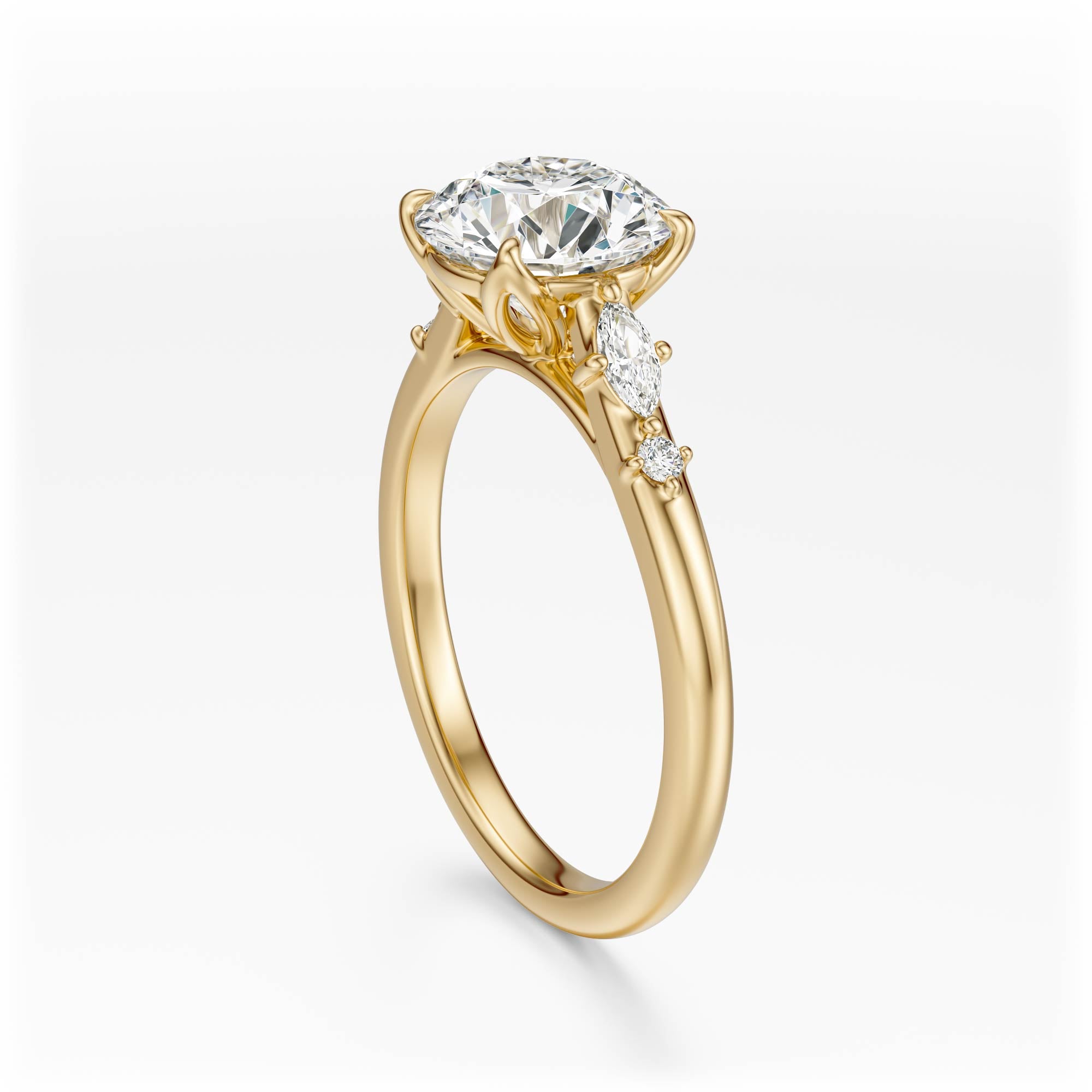 The Skye Ring | Round - Lavender Creek Gems 