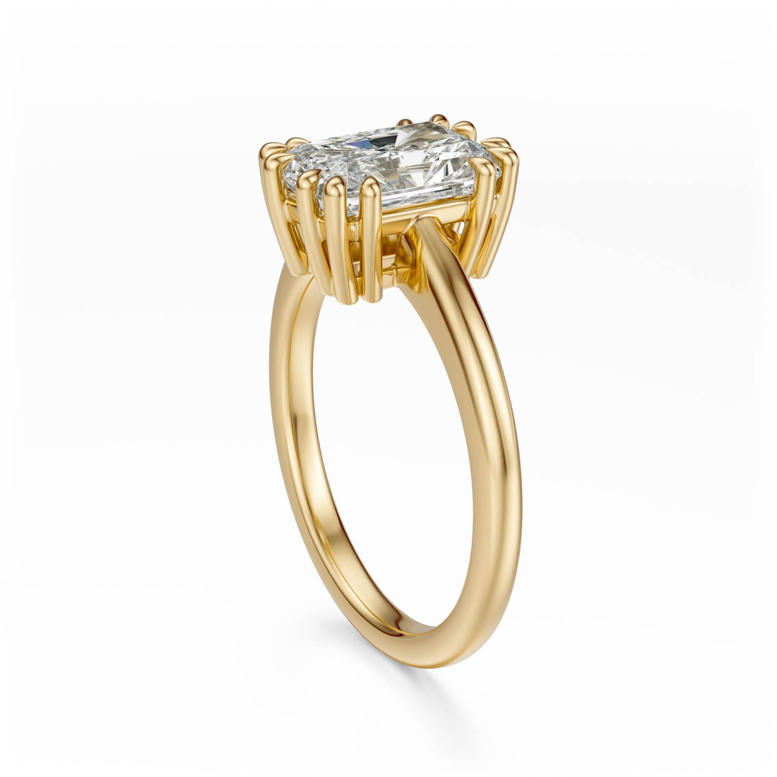 The Thalassa Ring | Radiant - Lavender Creek Gems 