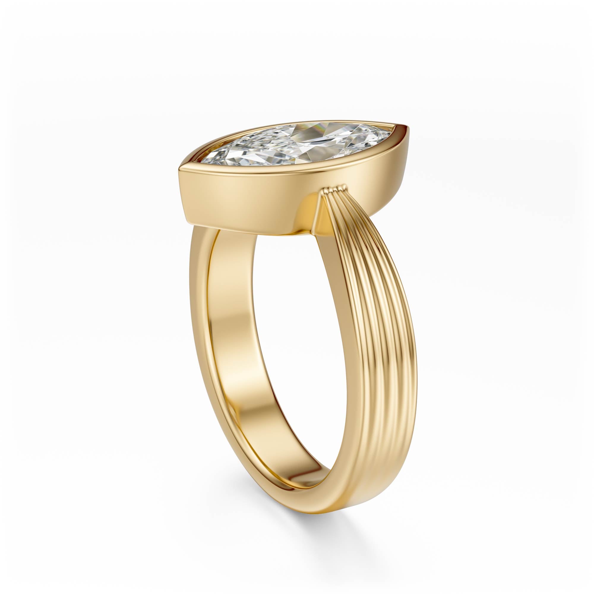 The Veil Ring | Marquise - Lavender Creek Gems 