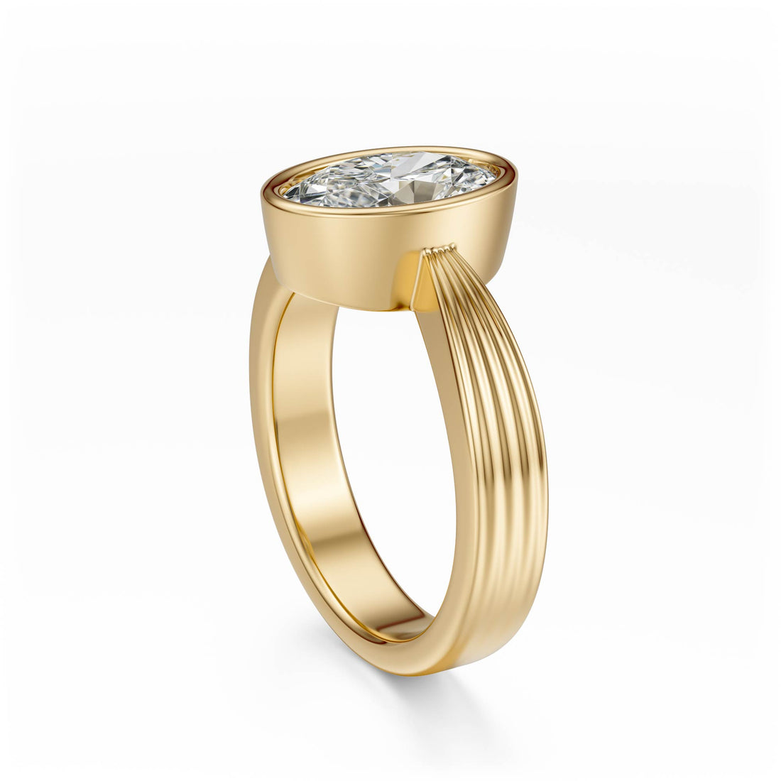 The Veil Ring | Oval - Lavender Creek Gems 