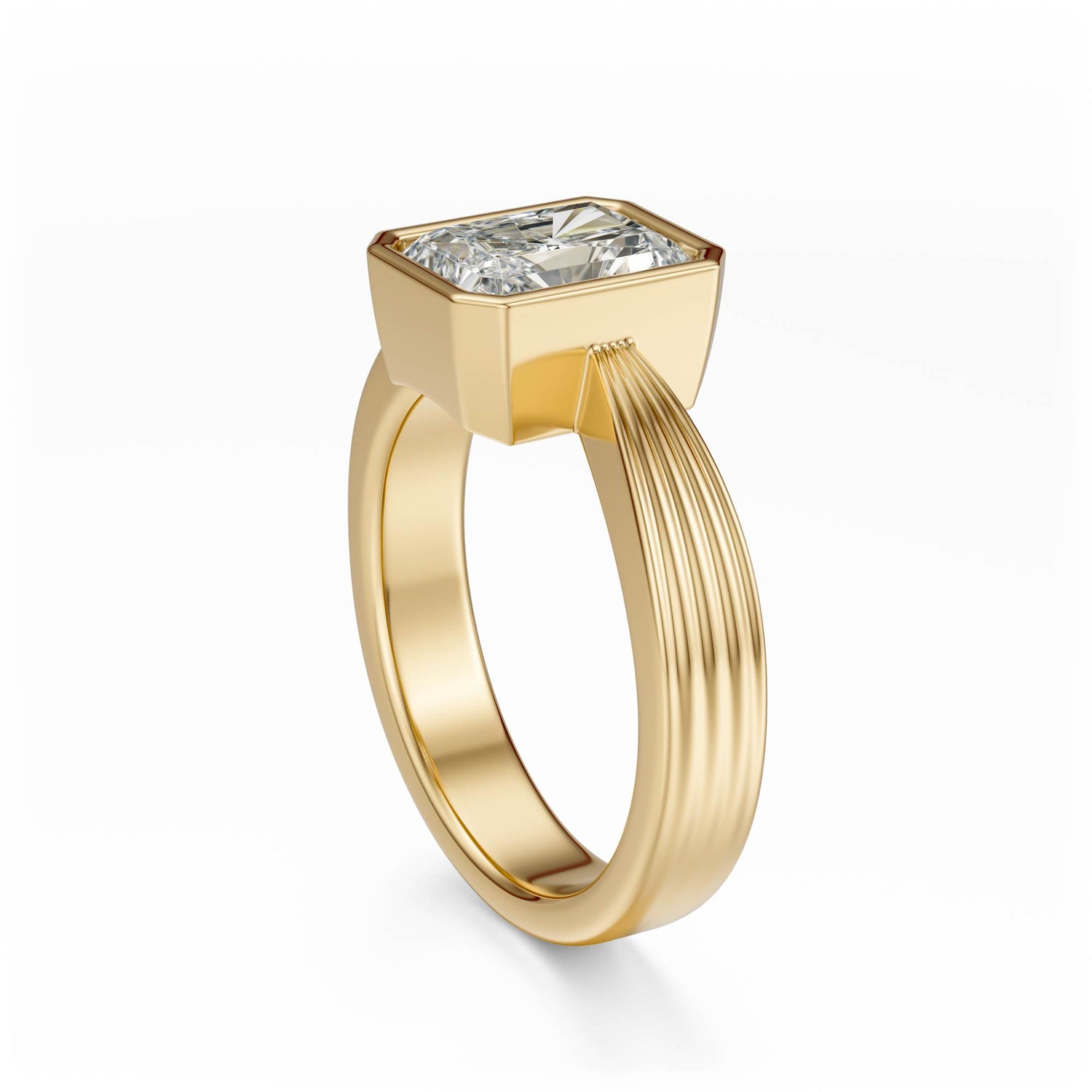 The Veil Ring | Radiant - Lavender Creek Gems 