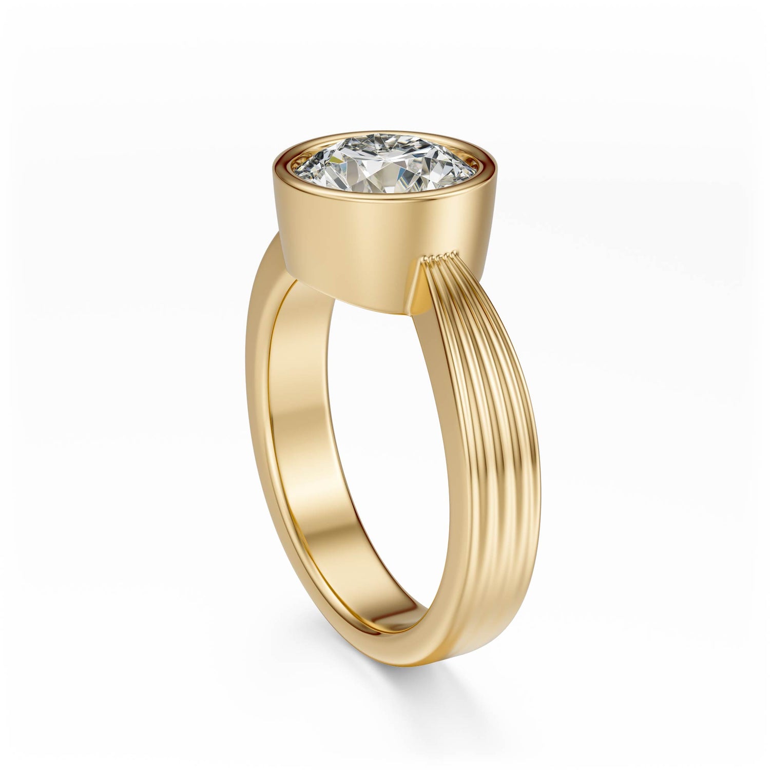 The Veil Ring | Round - Lavender Creek Gems 