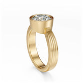 The Veil Ring | Round - Lavender Creek Gems 