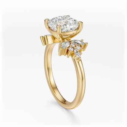 The Veraine Ring | Cushion | Setting Only