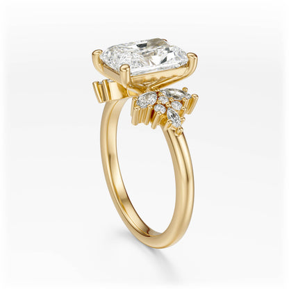 The Veraine Ring | Radiant | Setting Only