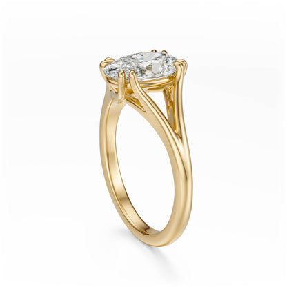 The Weaver Ring | Oval | Setting Only - Lavender Creek Gems 