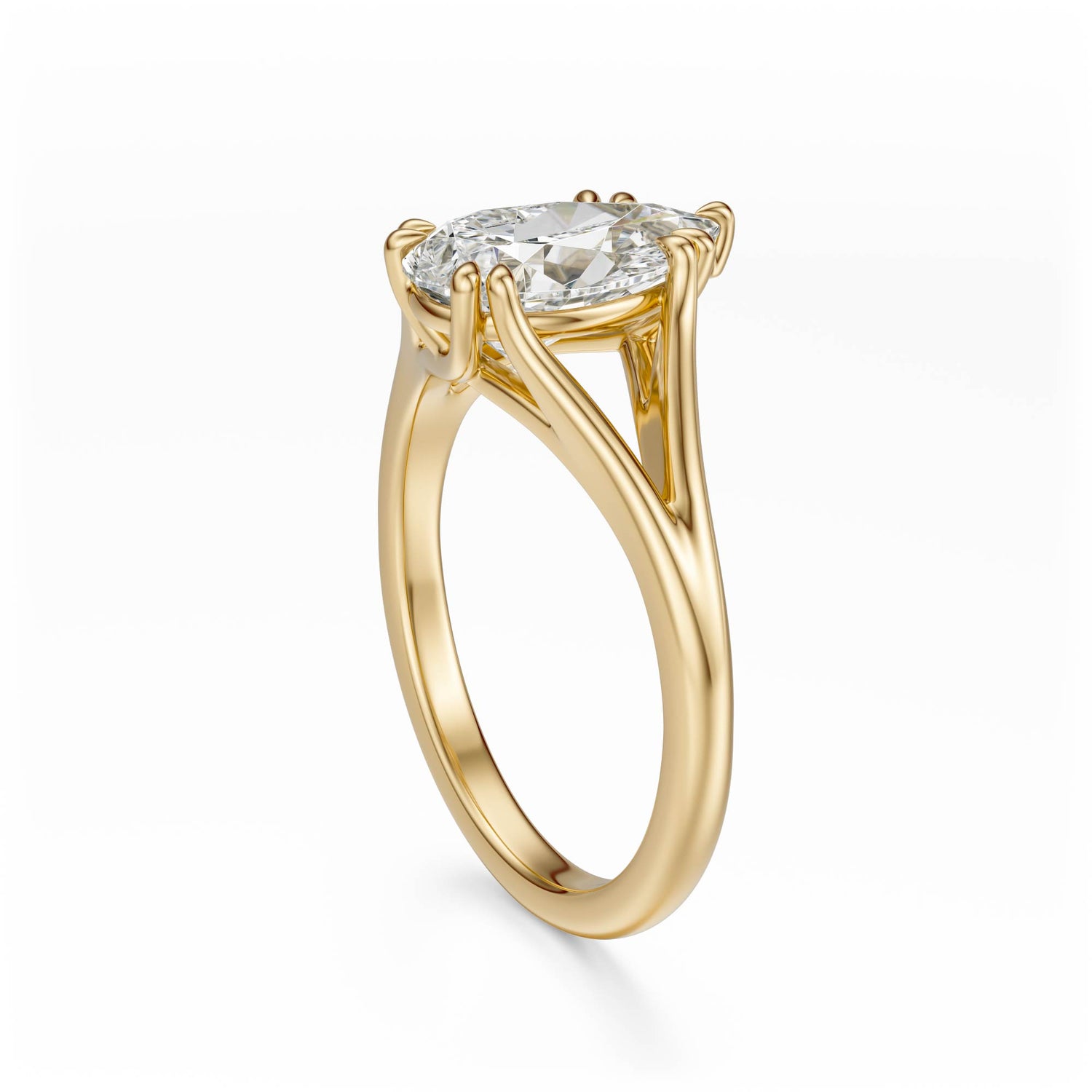 The Weaver Ring | Pear | Setting Only - Lavender Creek Gems 