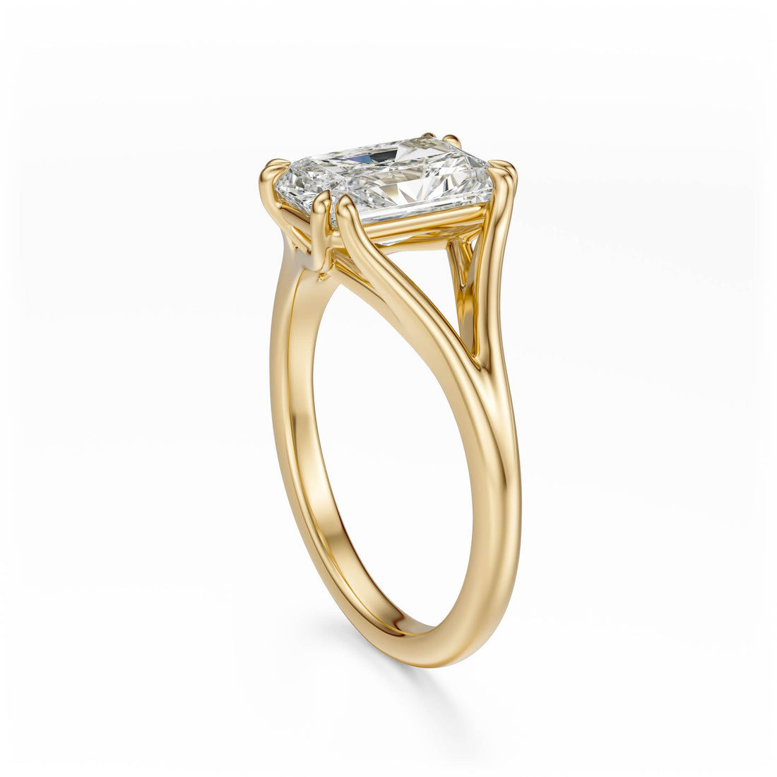 The Weaver Ring | Radiant | Setting Only - Lavender Creek Gems 