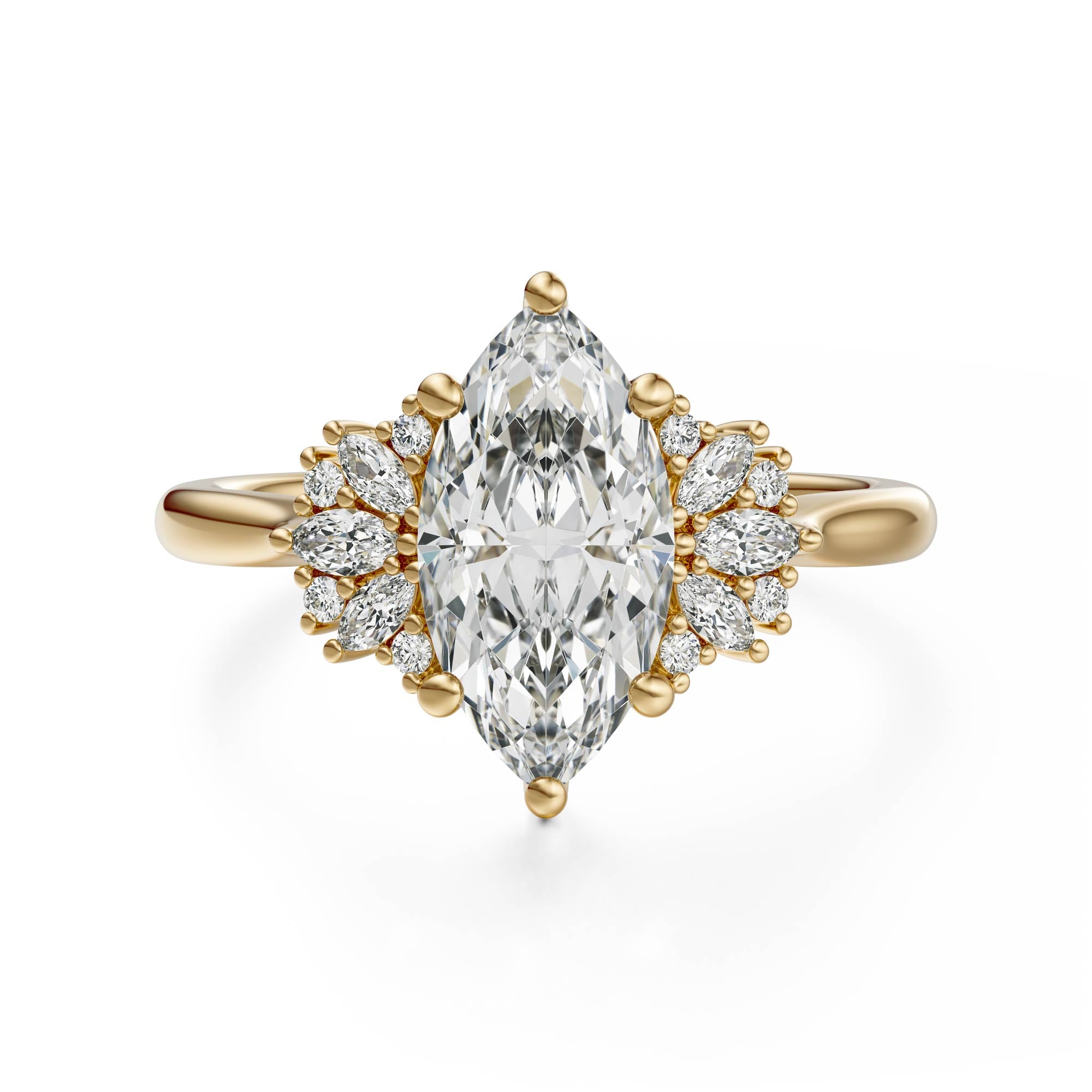 The Ambrosia Ring | Marquise - Lavender Creek Gems 