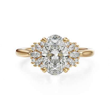 The Ambrosia Ring | Oval - Lavender Creek Gems 