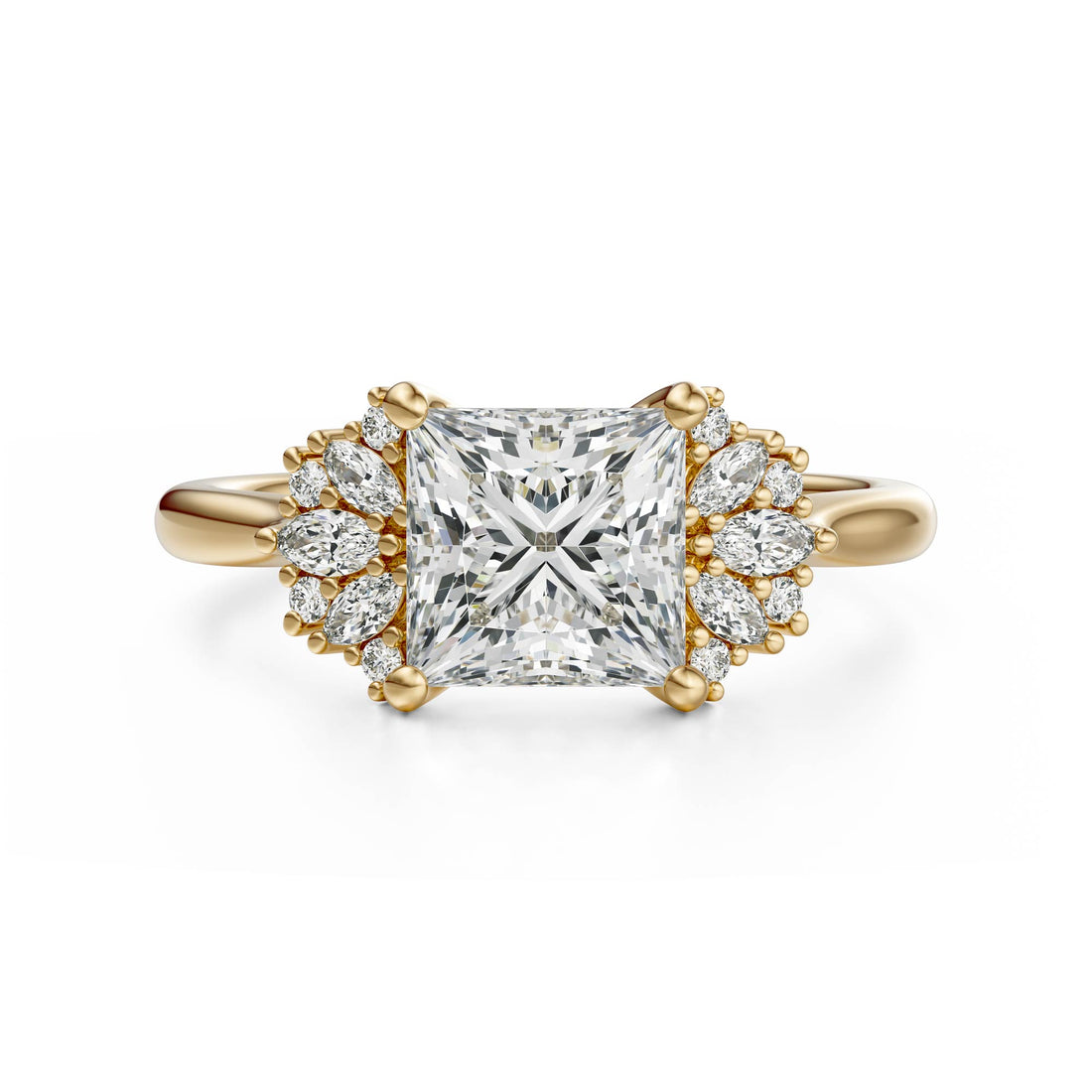 The Ambrosia Ring | Princess - Lavender Creek Gems 