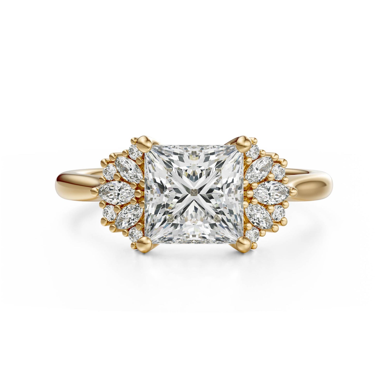 The Ambrosia Ring | Princess - Lavender Creek Gems 