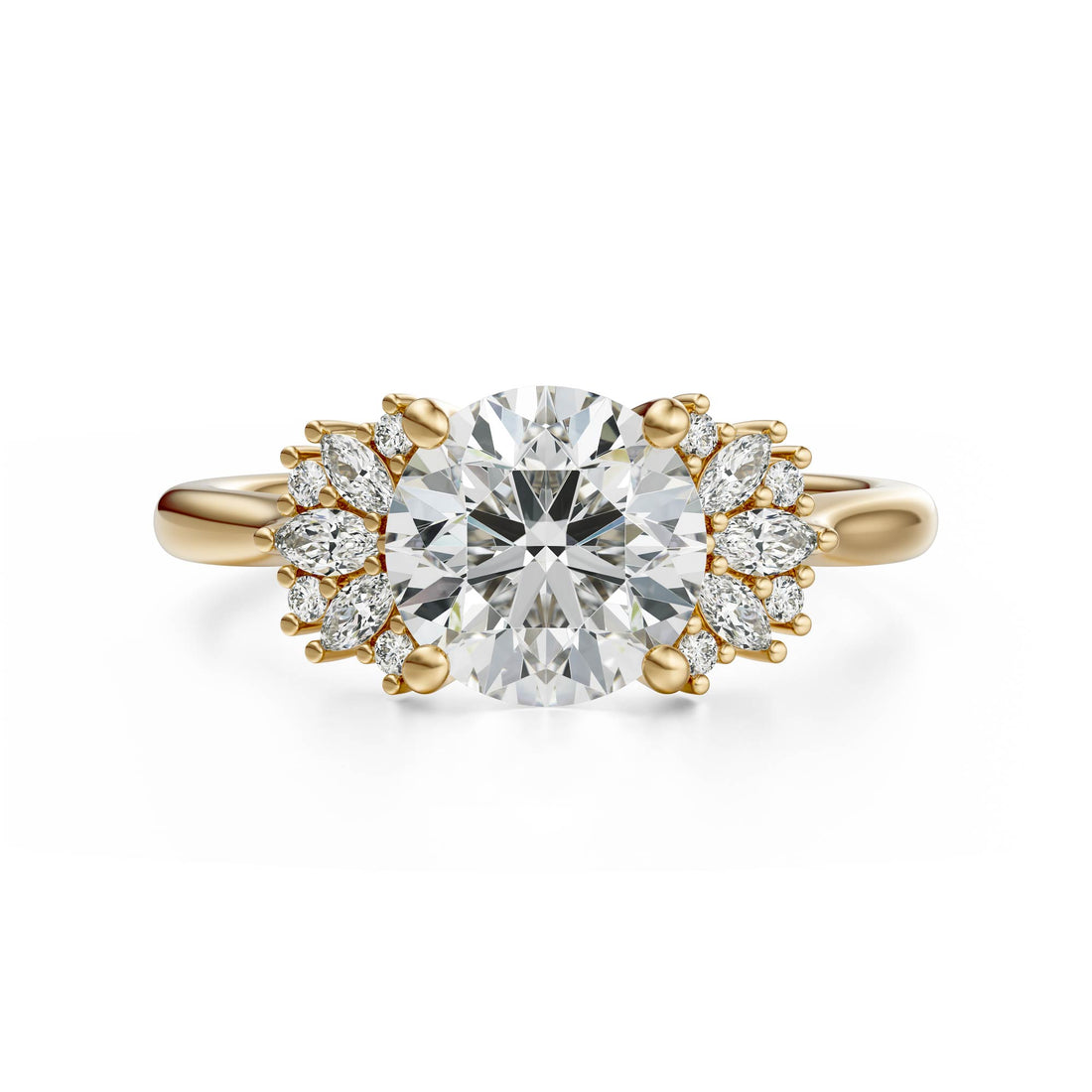 The Ambrosia Ring | Round - Lavender Creek Gems 