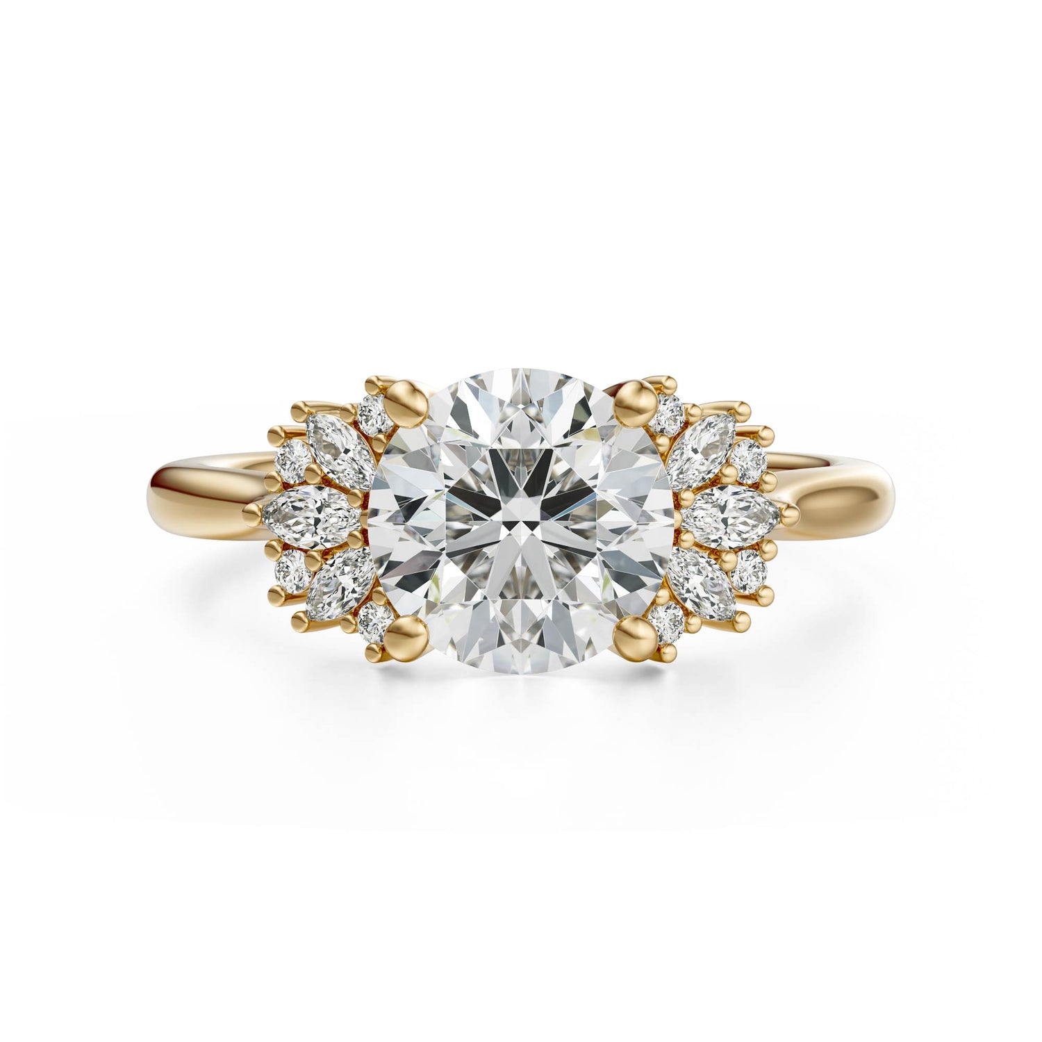 The Ambrosia Ring | Round - Lavender Creek Gems 