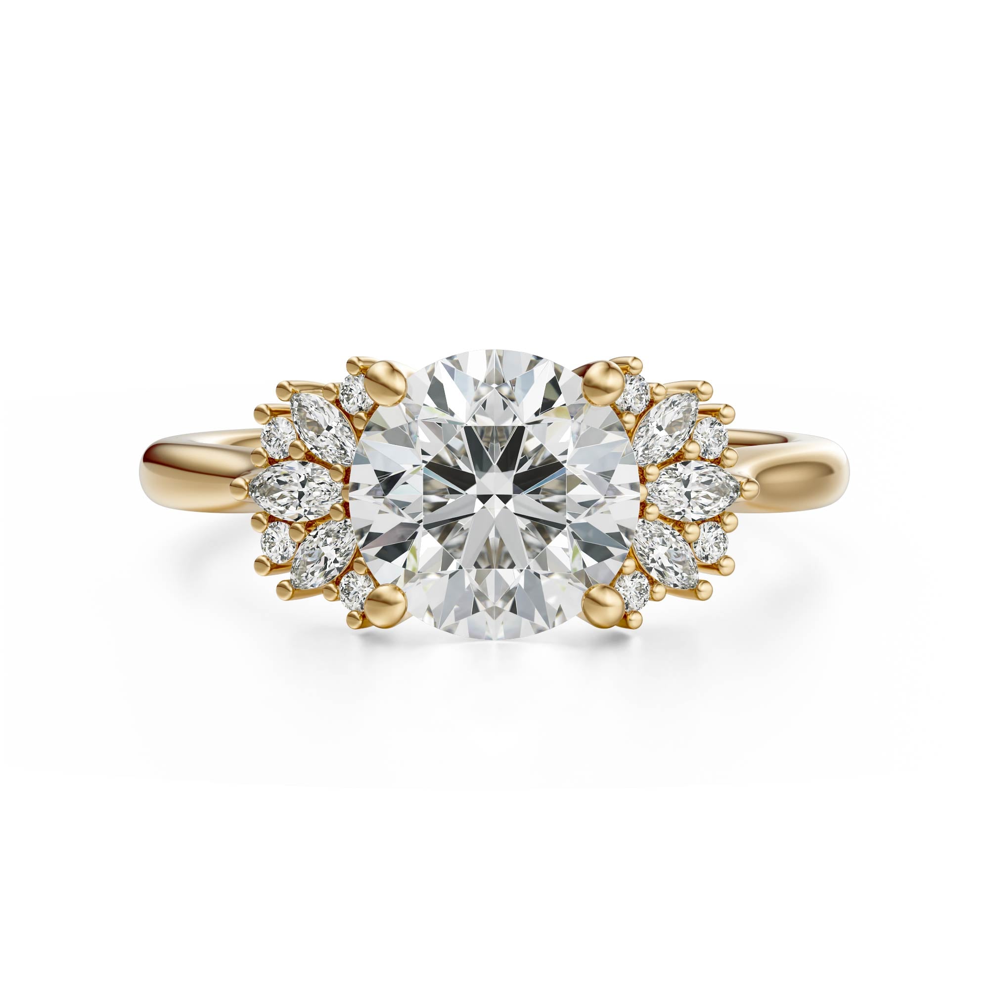 The Ambrosia Ring | Round - Lavender Creek Gems 