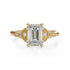 The Art Deco Maeve Ring | Emerald Cut - Lavender Creek Gems 