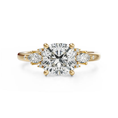 The Ascendant Ring | Cushion - Lavender Creek Gems 