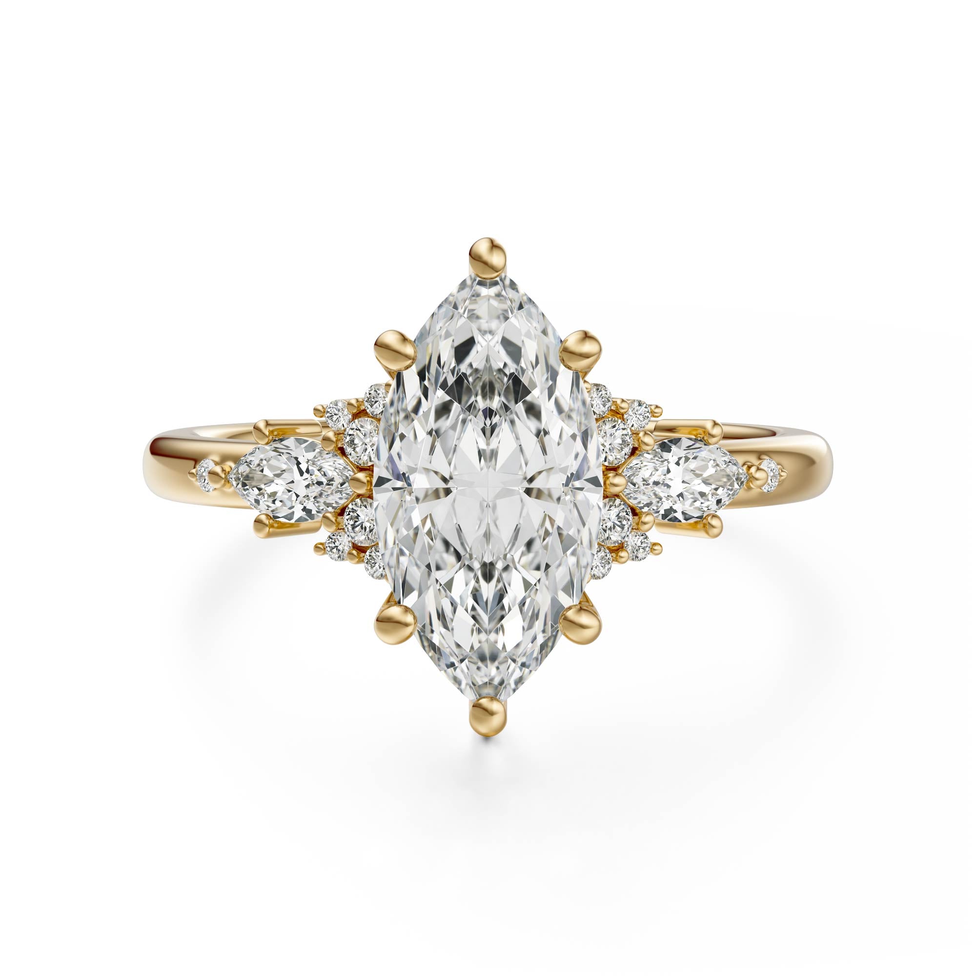 The Ascendant Ring | Marquise - Lavender Creek Gems 