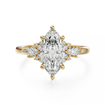 The Ascendant Ring | Marquise - Lavender Creek Gems 