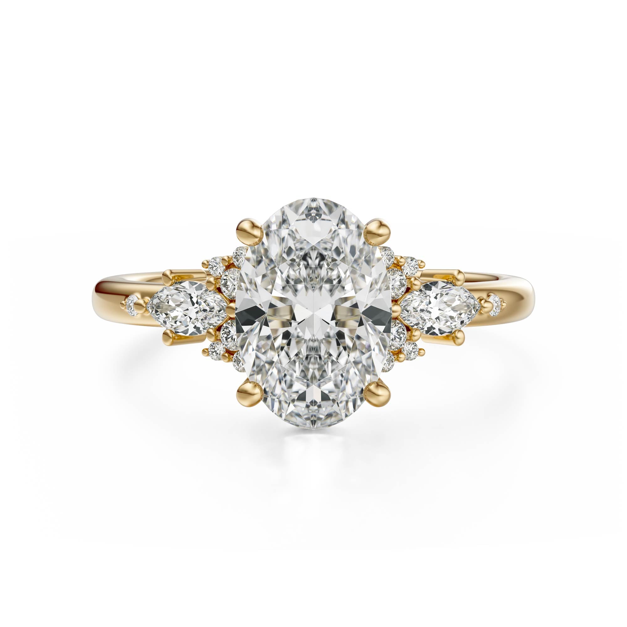 The Ascendant Ring | Oval - Lavender Creek Gems 