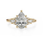 The Ascendant Ring | Pear - Lavender Creek Gems 