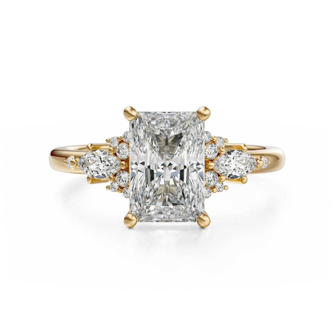 The Ascendant Ring | Radiant - Lavender Creek Gems 