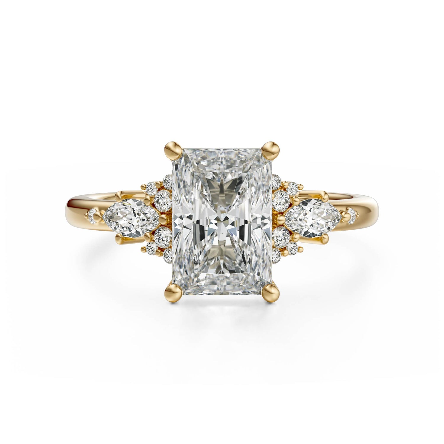 The Ascendant Ring | Radiant - Lavender Creek Gems 