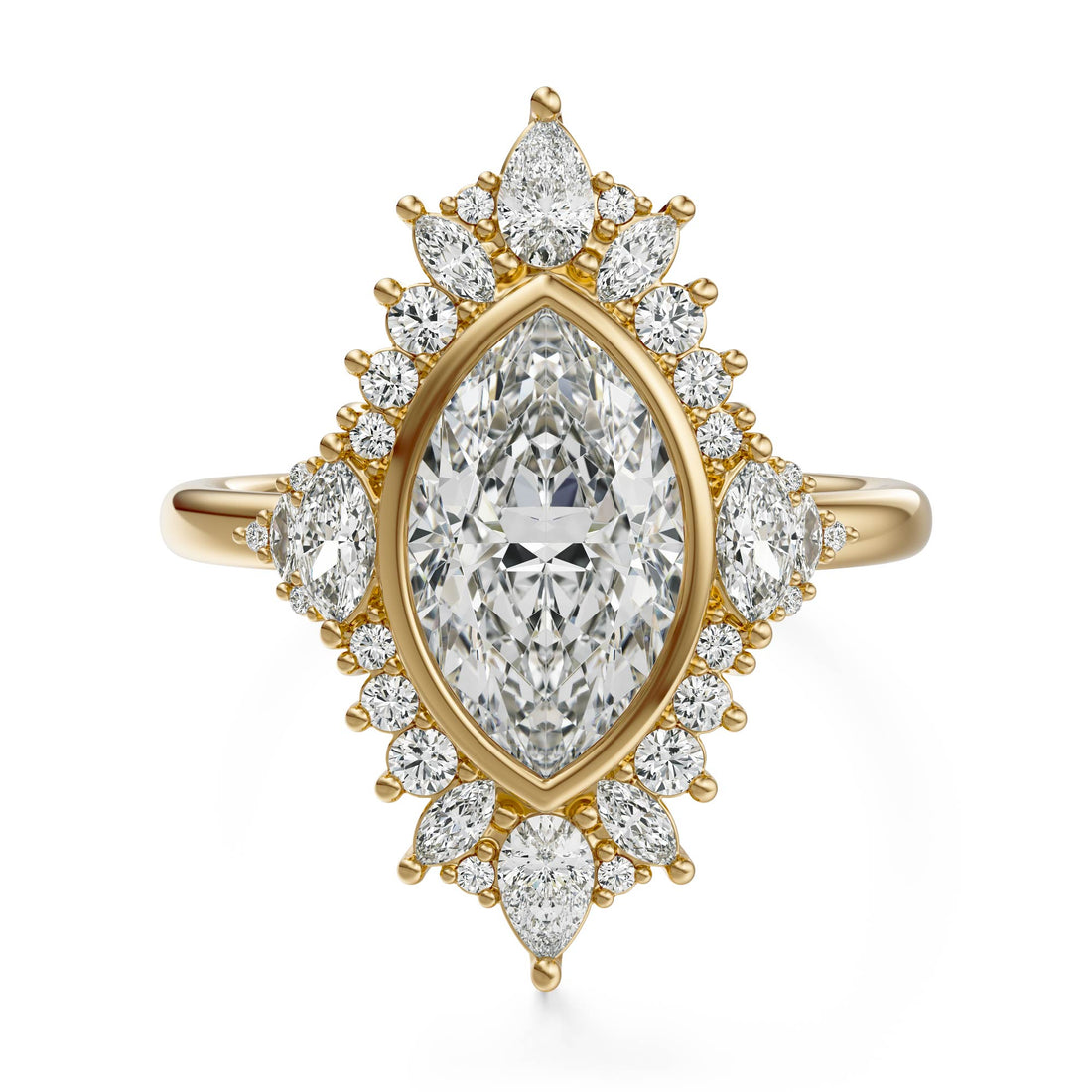 The Ethereal Ring | Marquise | Setting Only