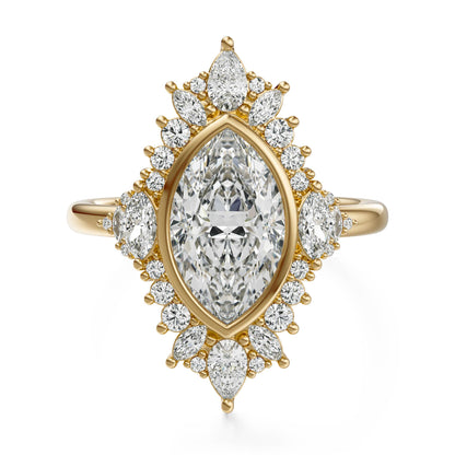 The Ethereal Ring | Marquise | Setting Only