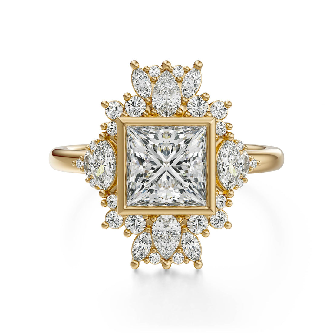 The Ethereal Ring | Princess | Setting Only