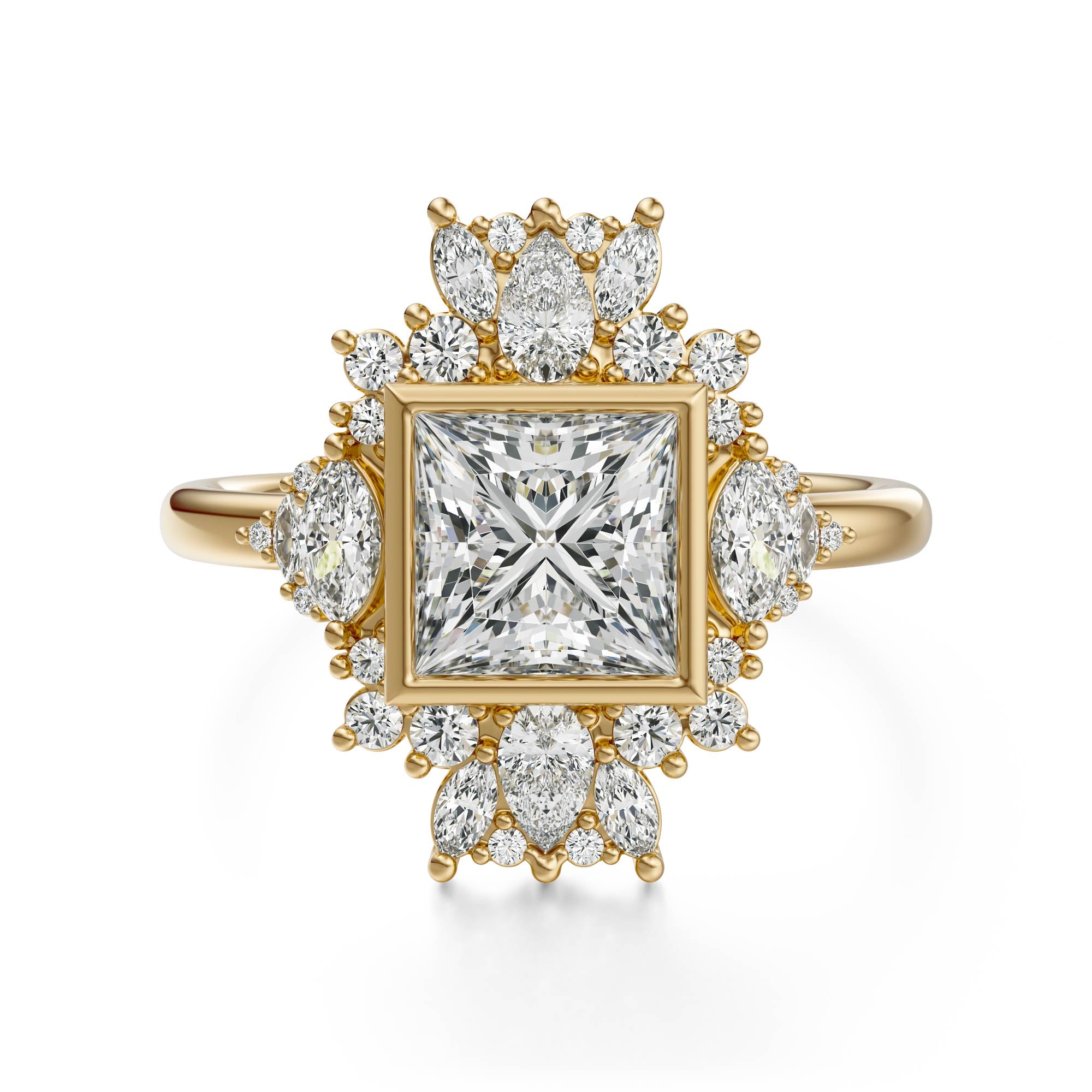 The Ethereal Ring | Princess | Setting Only