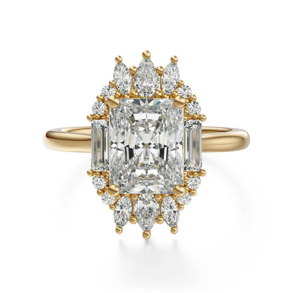 The Georgia Ring | Radiant | Setting Only