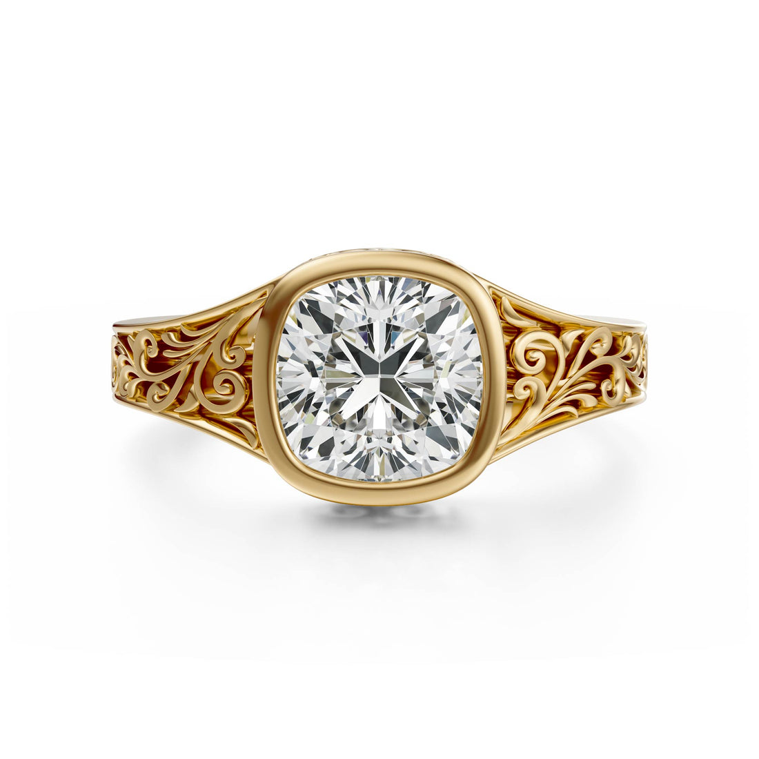 The Endearment Ring | Cushion - Lavender Creek Gems 
