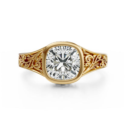 The Endearment Ring | Cushion - Lavender Creek Gems 