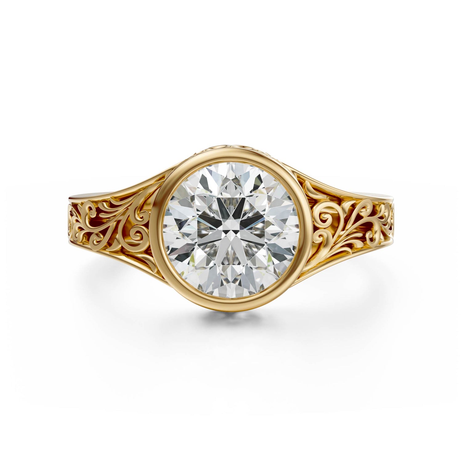 The Endearment Ring | Round - Lavender Creek Gems 
