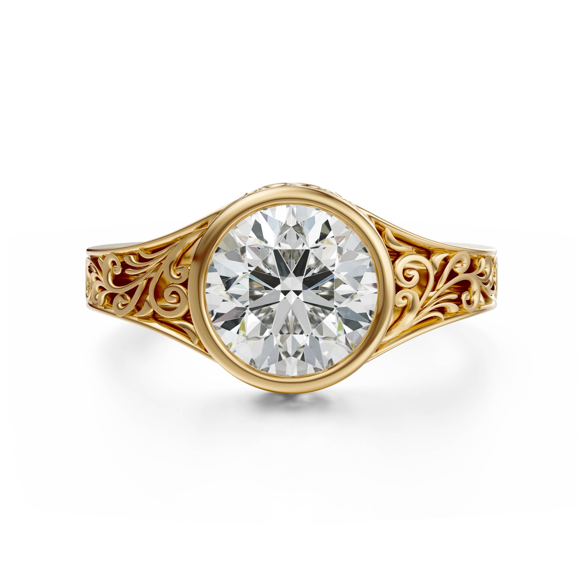 The Endearment Ring | Round - Lavender Creek Gems 