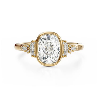 The Bezel Maeve Ring | Elongated Cushion