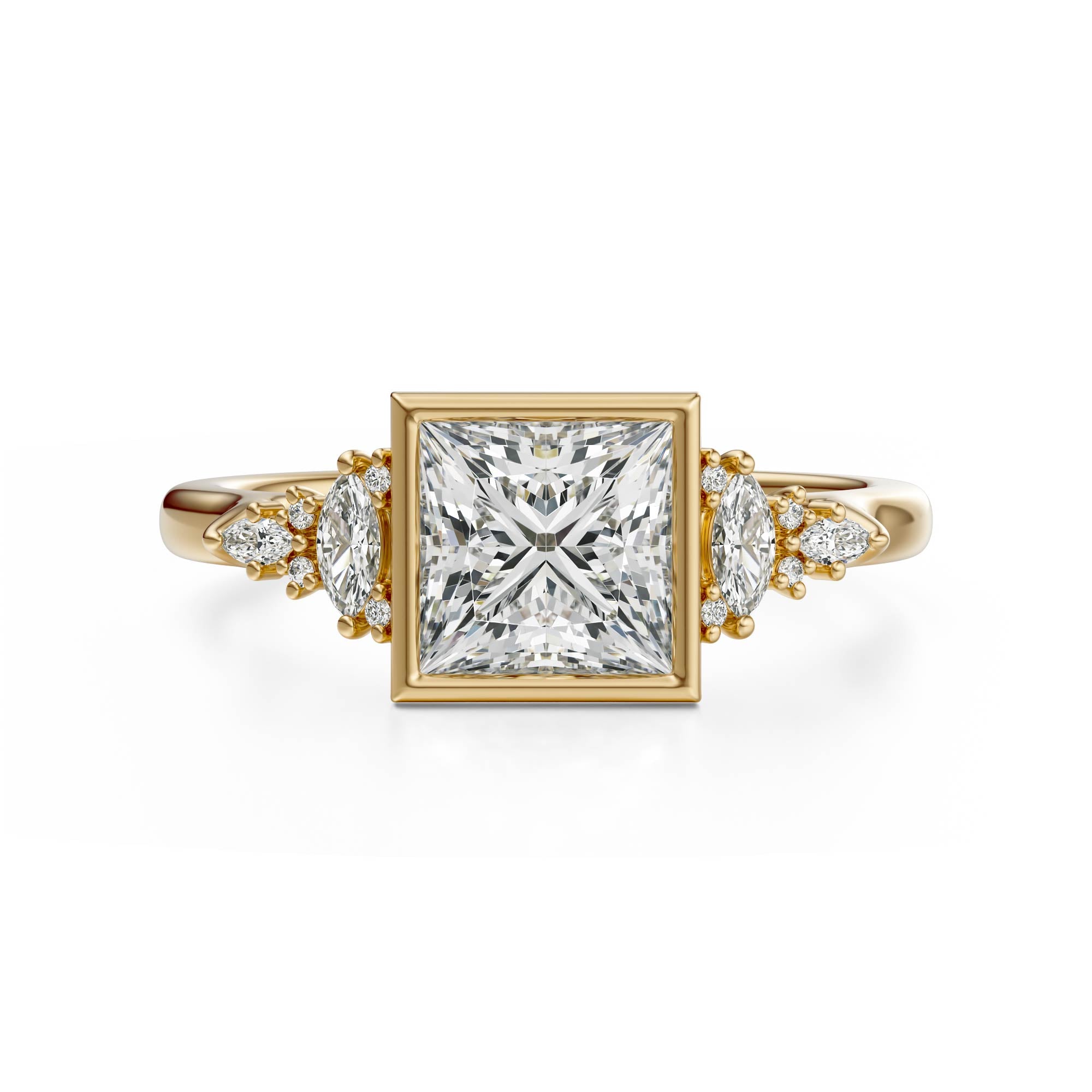 The Bezel Maeve Ring | Princess