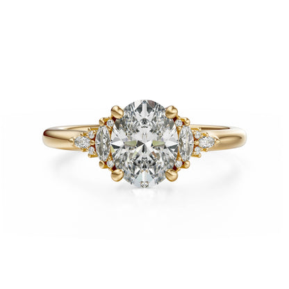 The Low Maeve Ring | Oval